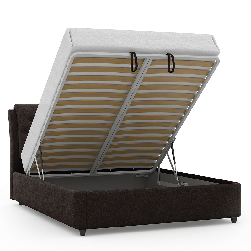 Двуспальная кровать с подъемным механизмом Florina NK313.17